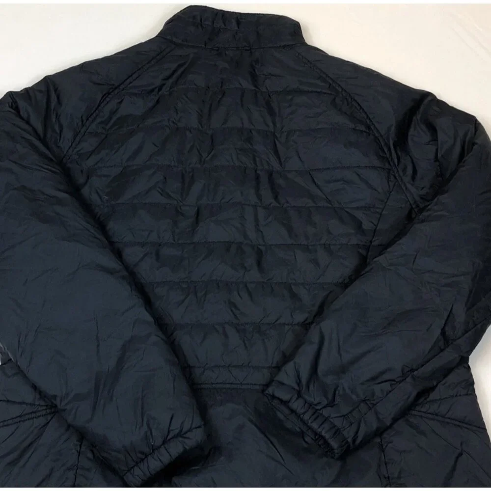 LL Bean Womens Primaloft Navy Blue Full Zip Puffer Jacket Size XL 290586 - Picture 7 of 9